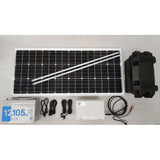 Solar LED Lighting Kit for 2 Horse Stable/ Tack Room / Shed Solar Setup