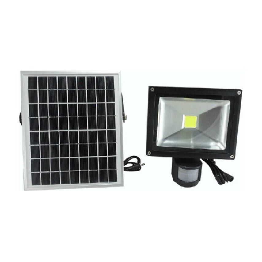 Pir on sale solar floodlight