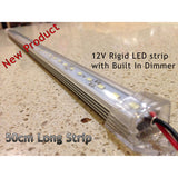 12V Rigid 50cm Long 8520 LED strip with Built in Dimmer
