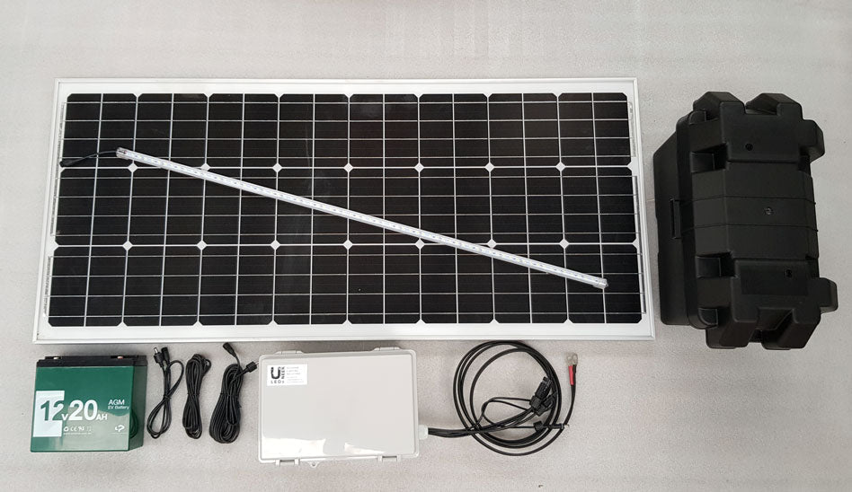 1 Horse Stable Solar LED Lighting Kit