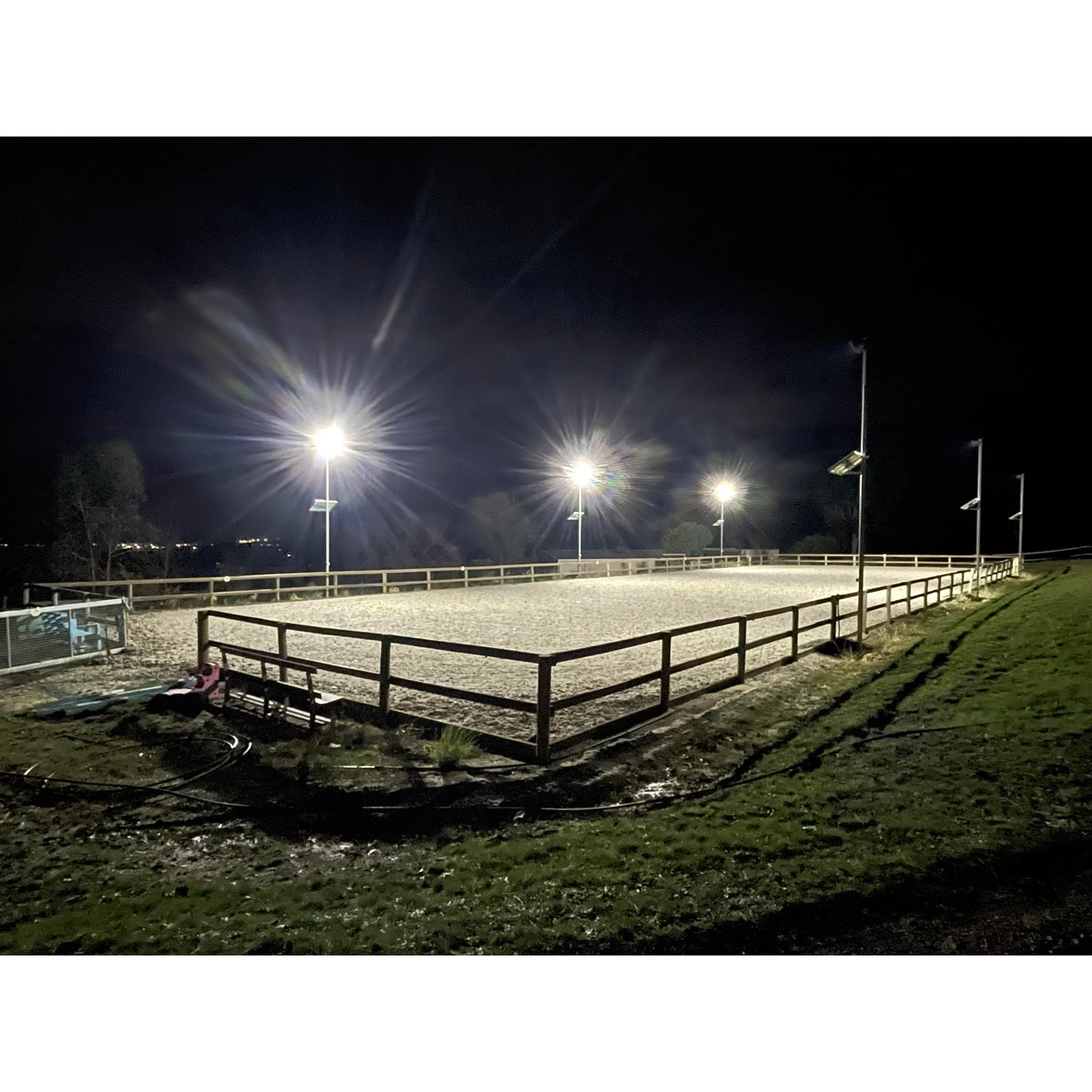 150W LED Solar Flood Light
