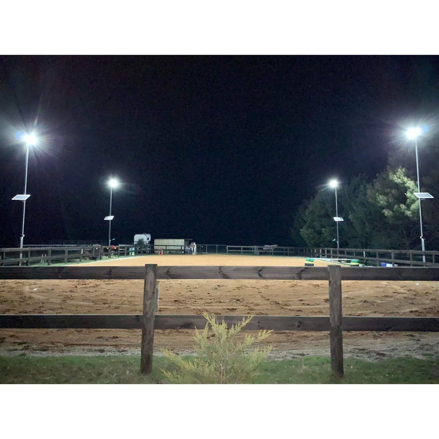 100W LED Solar Flood Light
