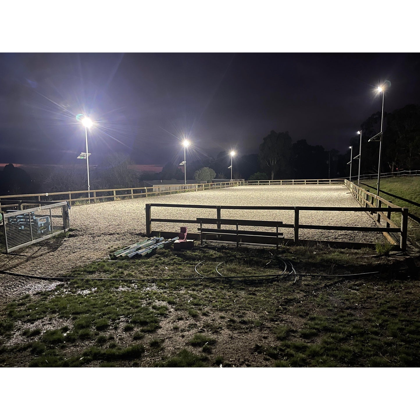 150W LED Solar Flood Light