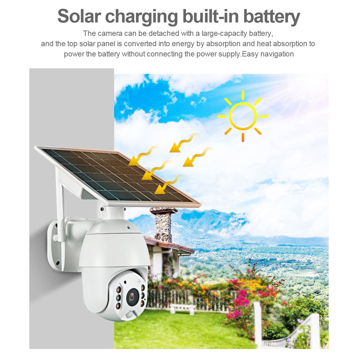 4G Solar PTZ Camera OSE-03