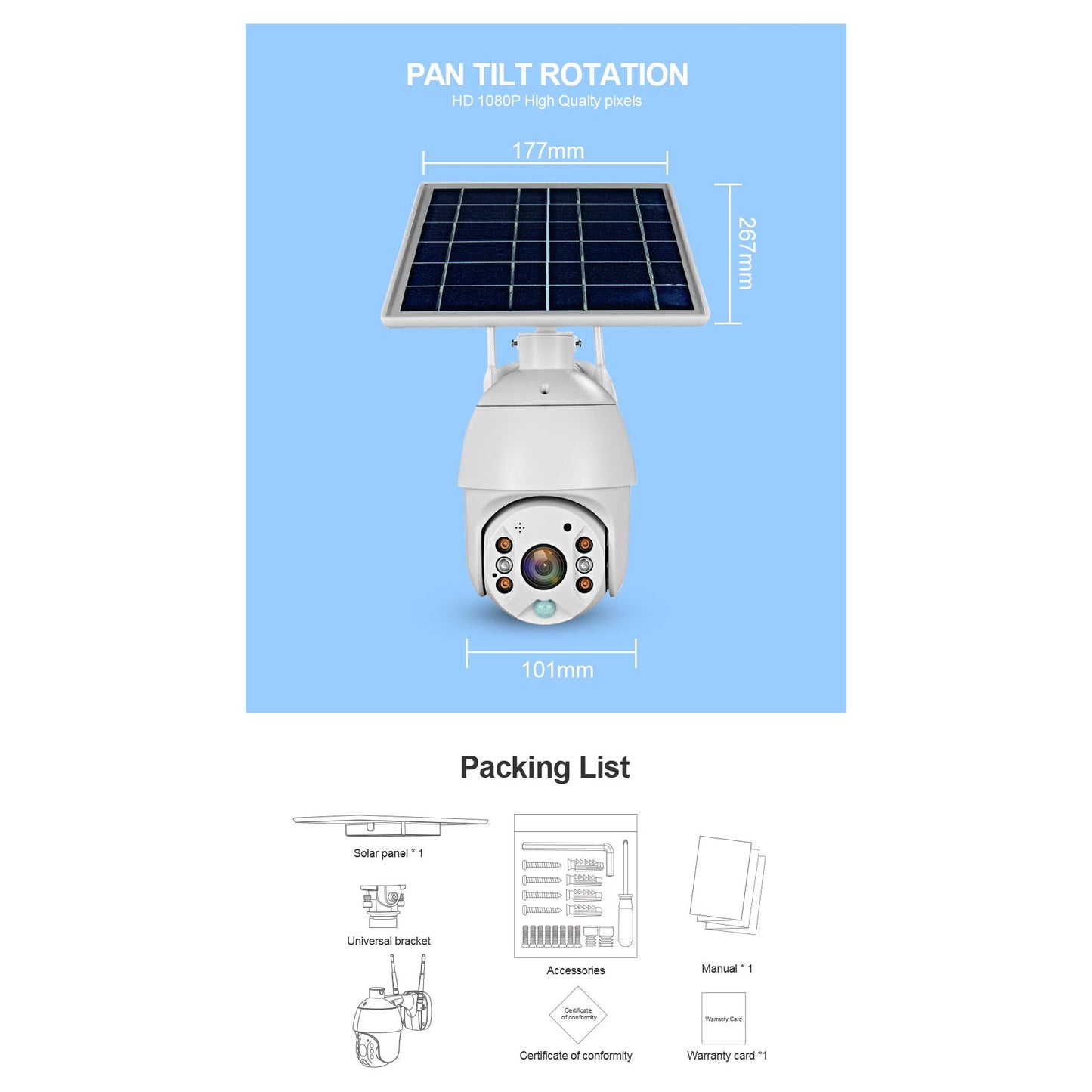 4G Solar PTZ Camera OSE-03