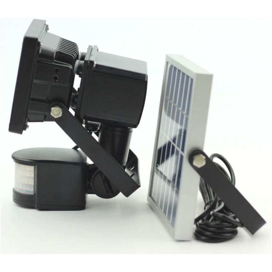 10W LED Solar Security Flood Light with PIR Sensor