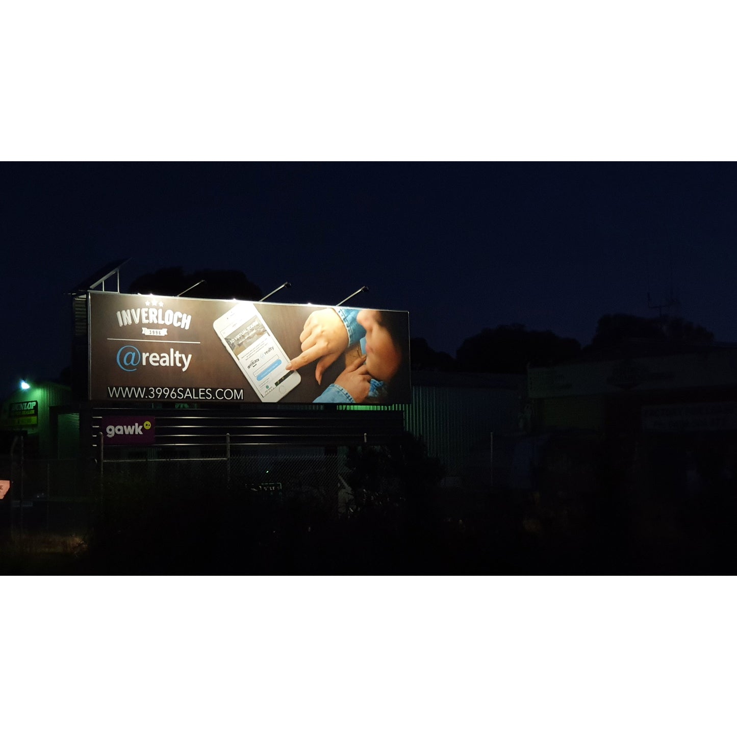 Billboard Custom Solar Lighting