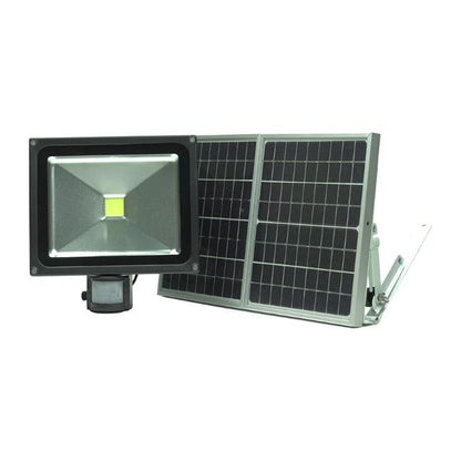 50W LED Solar Security Flood Light with PIR Sensor
