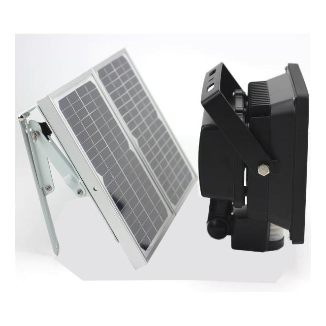 50W LED Solar Security Flood Light with PIR Sensor