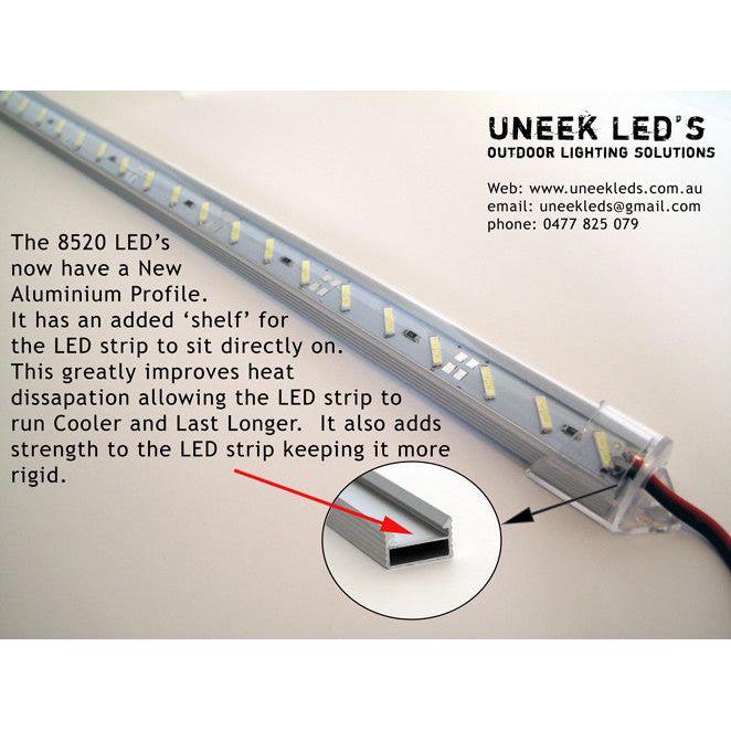 12V 100cm 8520 Type LED Rigid Light Strips – Uneek LEDs