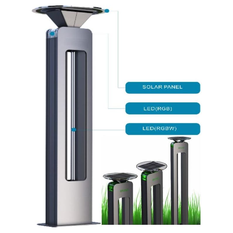 Solar LED Bollard Light