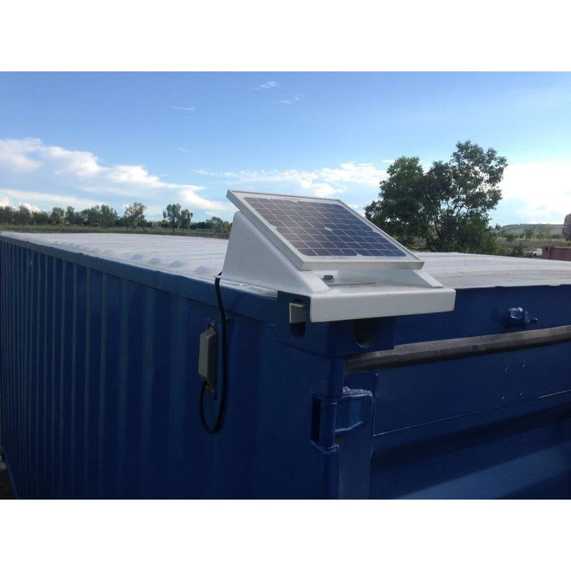 Solar LED Lighting Kit for Commercial Shipping Container Setup – Uneek LEDs