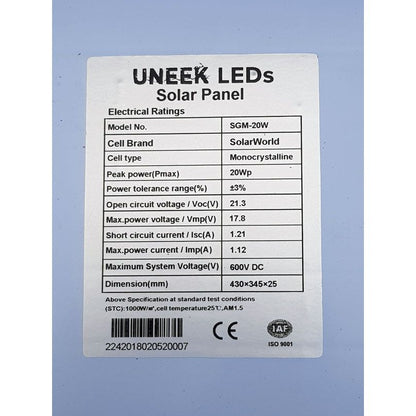 Solar LED Lighting Kit for 40Ft Shipping Container