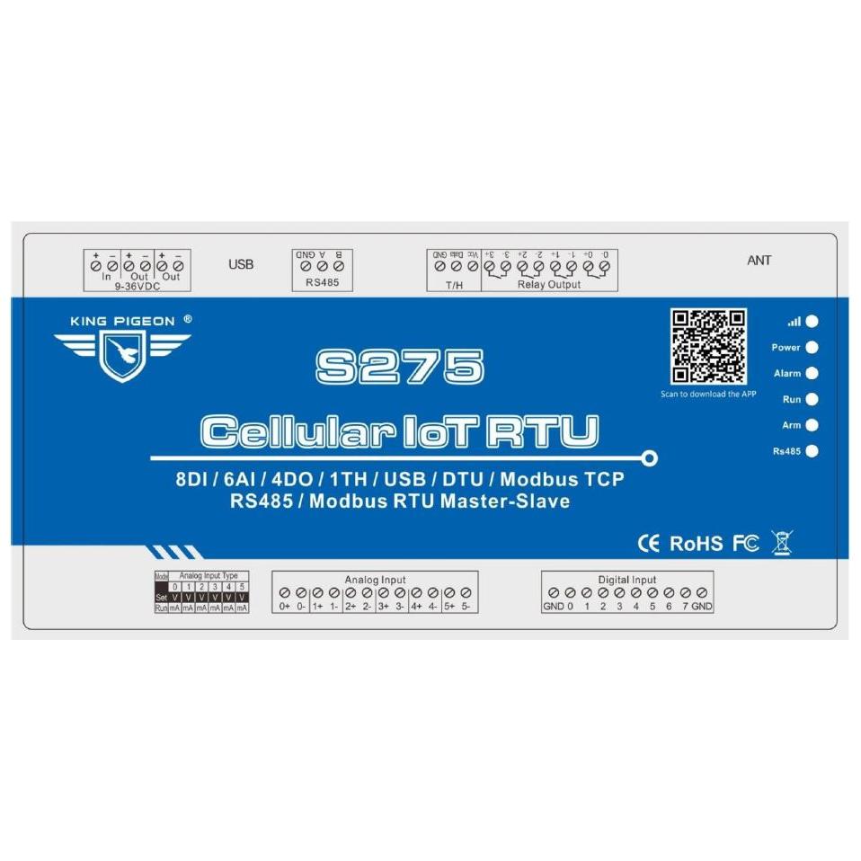 Remote Terminal Unit - 4G GSM IoT M2M